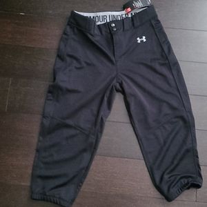 Womens Heat Gear xs softball 3/4 pants